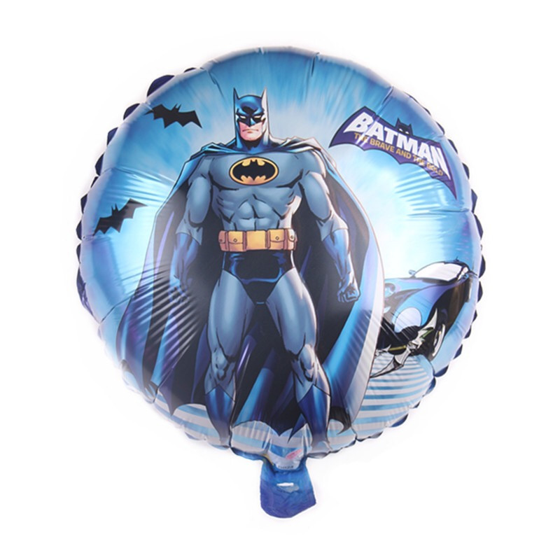 Куля фольгована Bat-man. Розмір 45 см