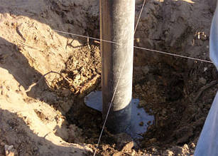 Ямобур, буріння круглих отворів, лунки, ям