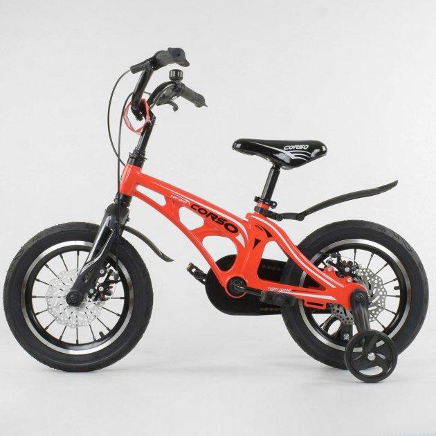 Велосипед детский Corso 14 дюймов красный (MG14S615) - фото 2 - id-p1411401846