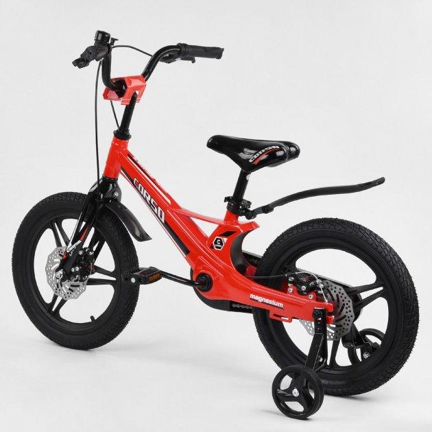 Велосипед детский Corso 16 дюймов красный-черный (CRSMG16536) - фото 3 - id-p1411401860