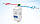 Перетворювач порту RS232 в Ethernet USR-DR301 на дін рейку, фото 3
