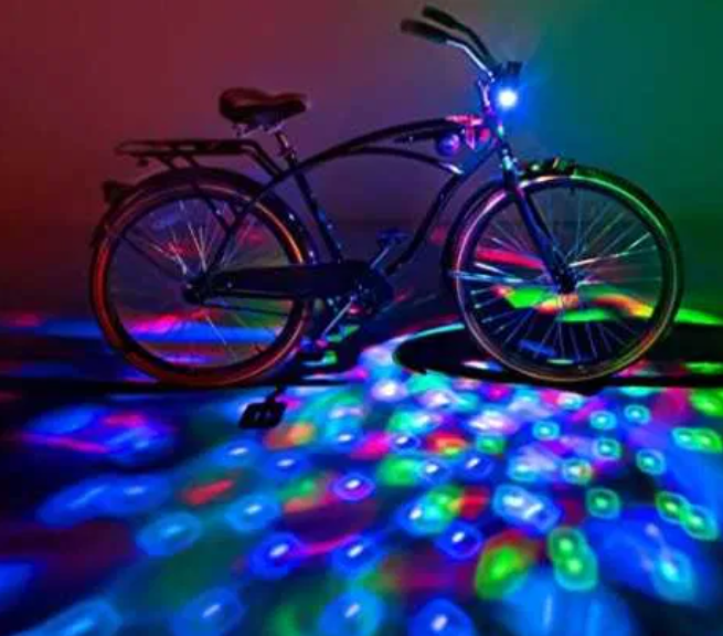 Габарит подсветка на велосипед дискотека вело габарит - фото 2 - id-p1411445762