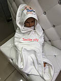 Дитячий махровий рушник з кіутиком для немовлят, фото 5