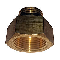 Перехідник для редуктора з маленькою гайкою на великий балон (25, 40 літрів) "ПРББ"