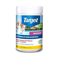 Таблетки хлора для дезинфекции, очистки воды в бассейне Triochlor 1 кг (5 таб. по 200 г), Target