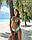 Жіночий роздільний купальник з топом і яскравим модним принтом., фото 3