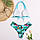 Жіночий роздільний купальник з топом і яскравим модним принтом., фото 5