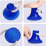 Іграшка для собак Woof Glider канат на присоску з м'ячиком, фото 4