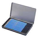 Набір графітних олівців YOVER 12 штук твердість 8В-5Н, фото 6