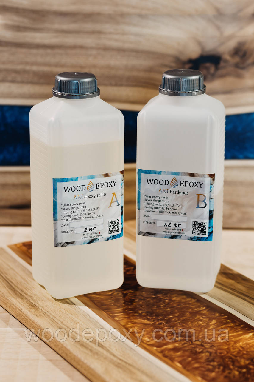 Епоксидна смола ART Wood Epoxy (3,1 кг), фото 1