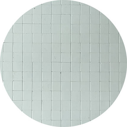 Керамічна футерівка Al2O3 90% 4x20x20 квадратна керамічна мозаїка на єдиній підкладці 500х500 мм, фото 2