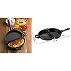 Подвійна сковорода для омлету Folding Omelette Pan. Омлетніца, фото 3