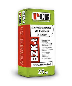 Кладочний розчин Базовий для клінкеру з трасом PCB BZK-t 25 кг