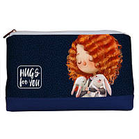 Косметичка дорожня жіноча Lovely Hugs for you 26x15x8 см
