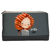 Косметичка дорожня жіноча Lovely Pretty lady 26x15x8 см