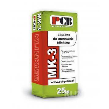 PCB Кладочний розчин з одночасною розшивкою водопоглинання 3-8% (кольори в асортименті), 25кг