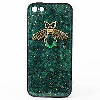 Чехол Epoxy Bee Case для Apple iPhone 5 / 5S / SE Green