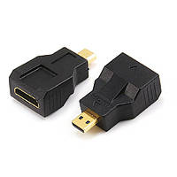 Переходник HDMI micro male to HDMI mini female (GT3-12P03) Global