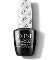 Матовий ТОП (ФІНІШ) ДЛЯ ГЕЛЬ ЛАКА OPI GelColor GC031 Matte Top Coat, 15 ml