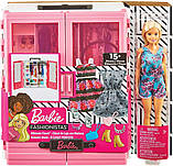 Ігровий набір модний гардероб шафи з лялькою Barbie, фото 2