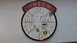 Металлический значок баскетбольного клуба «Милуоки Бакс», фото 2