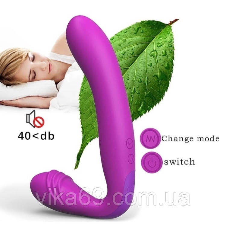 Страпон безременевий LOVE ME, що перезаряджається (USB), фото 1