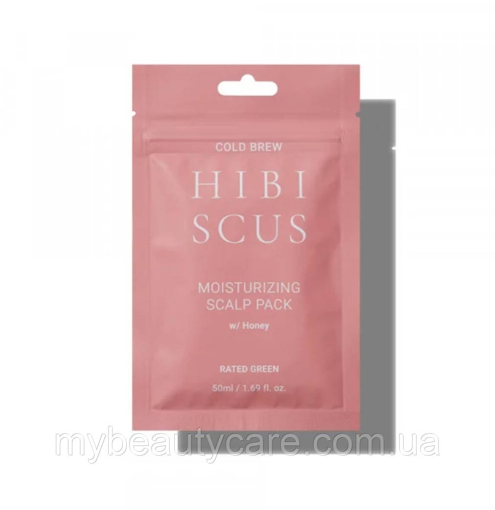 Зволожувальна маска для Шкіри Голови Rated Green Hibiscus Moisturizing Scalp Pack W/ Honey 50 мл