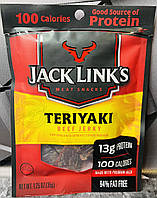 В'ялене яловиче м'ясо JACK LINKS Beef Jerky Теріякі