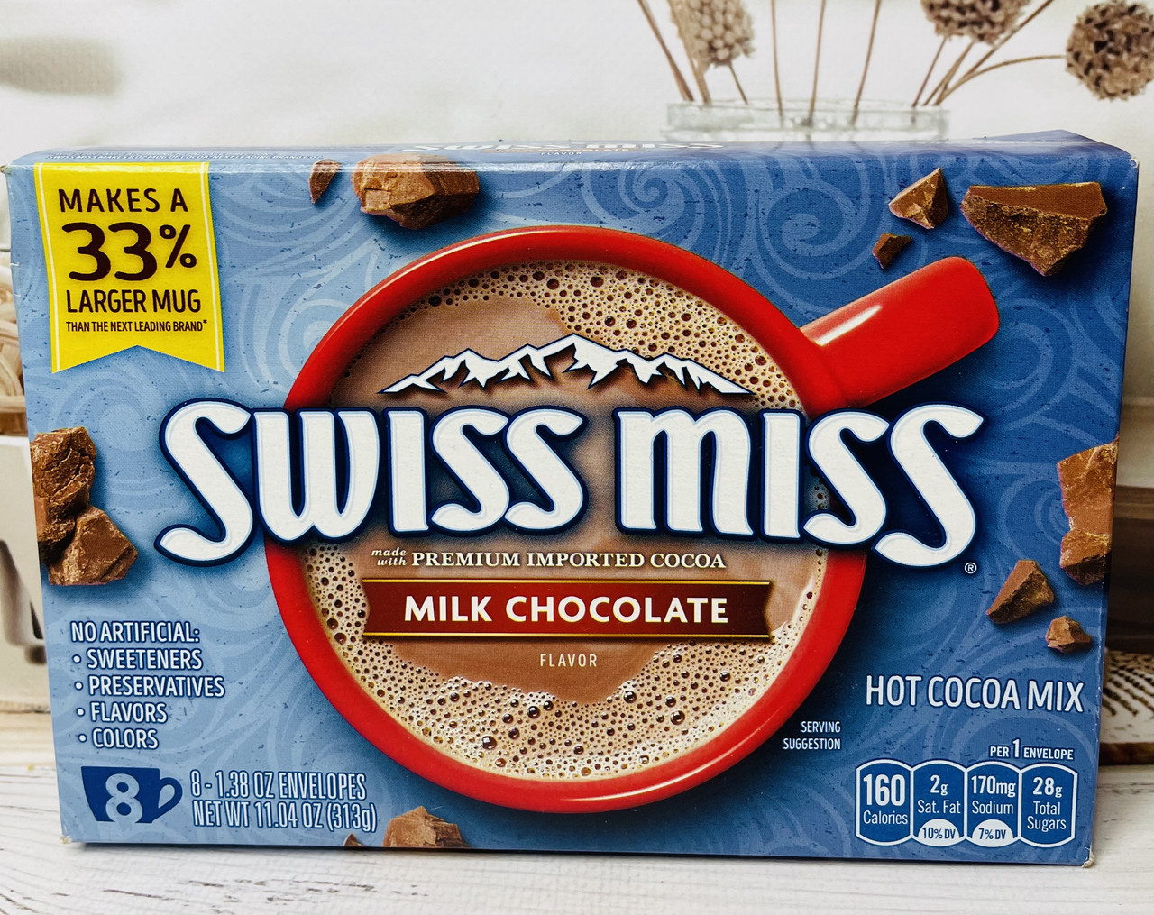 Гарячий молочний шоколад SWISS MISS, 8 порцій