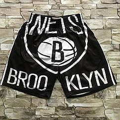 Чорні шорти Бруклін Brooklyn Nets NBA Swingman