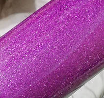 Термотрансферна плівка для термодруку Гліттер колір Бузковий 10х25см