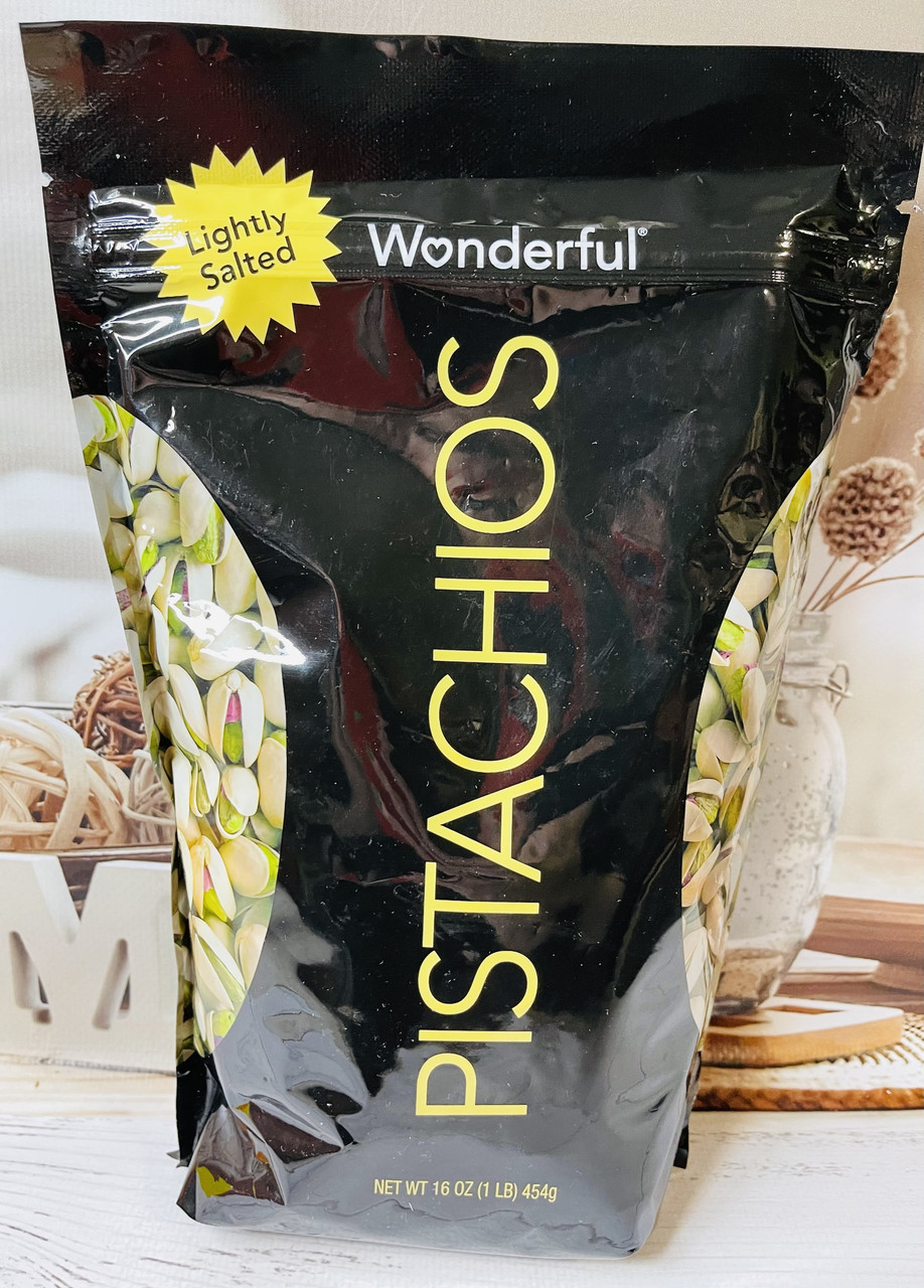Злегка солоні фісташки Wonderful Pistachios Lightly Salted