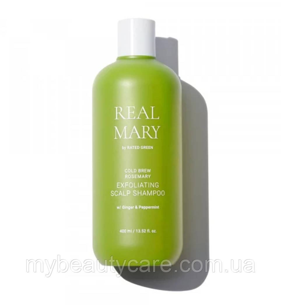 Глубоко Очищающий Шампунь Rated Green Real Mary Exfoliating Scalp Shampoo 400 мл - фото 1 - id-p1411586588