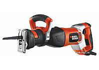 Пила сабельная сетевая Black + Decker 1050 Вт + кейс и аксессуары