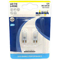 Светодиодные лампы Narva 18074-02B W5W 12V W2,1x9,5d LED 0,6W 6000K