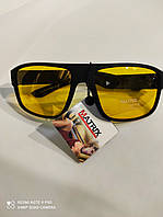 Окуляри сонцезахисні чоловічі антифари Matrix Avatar Polaroid Sport Поляризовані антиблікові окуляри жовті