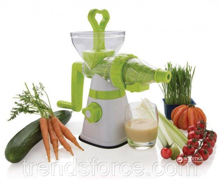 Соковыжималка ручная шнековая многофункциональная Find Back Juicer RF-707 130244 - фото 6 - id-p1411636741