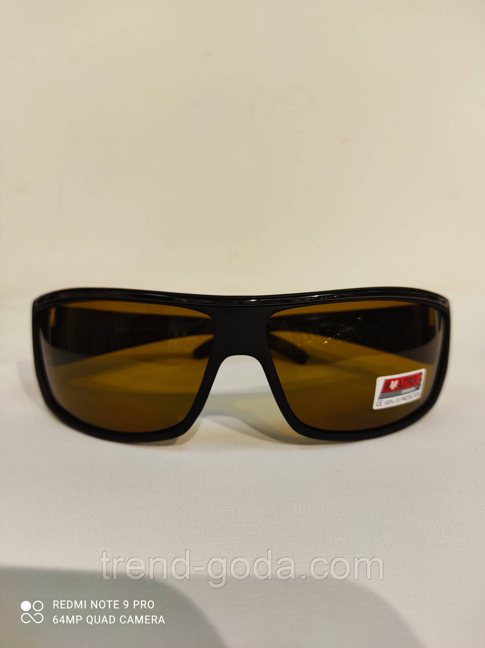 Солнцезащитыные окуляри чоловічі антифари Matrix 002 Avatar Polaroid Sport антиблікові окуляри коричневі