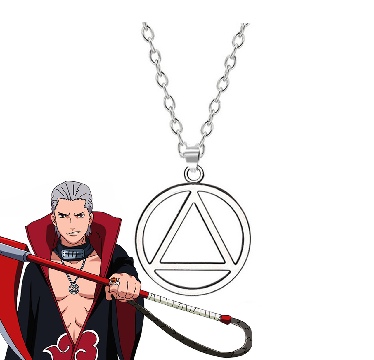 Косплей Кулон Хідана, члена Акацукі з аніме Наруто: Cosplay Akatsuki Hidan, anime Naruto, фото 1