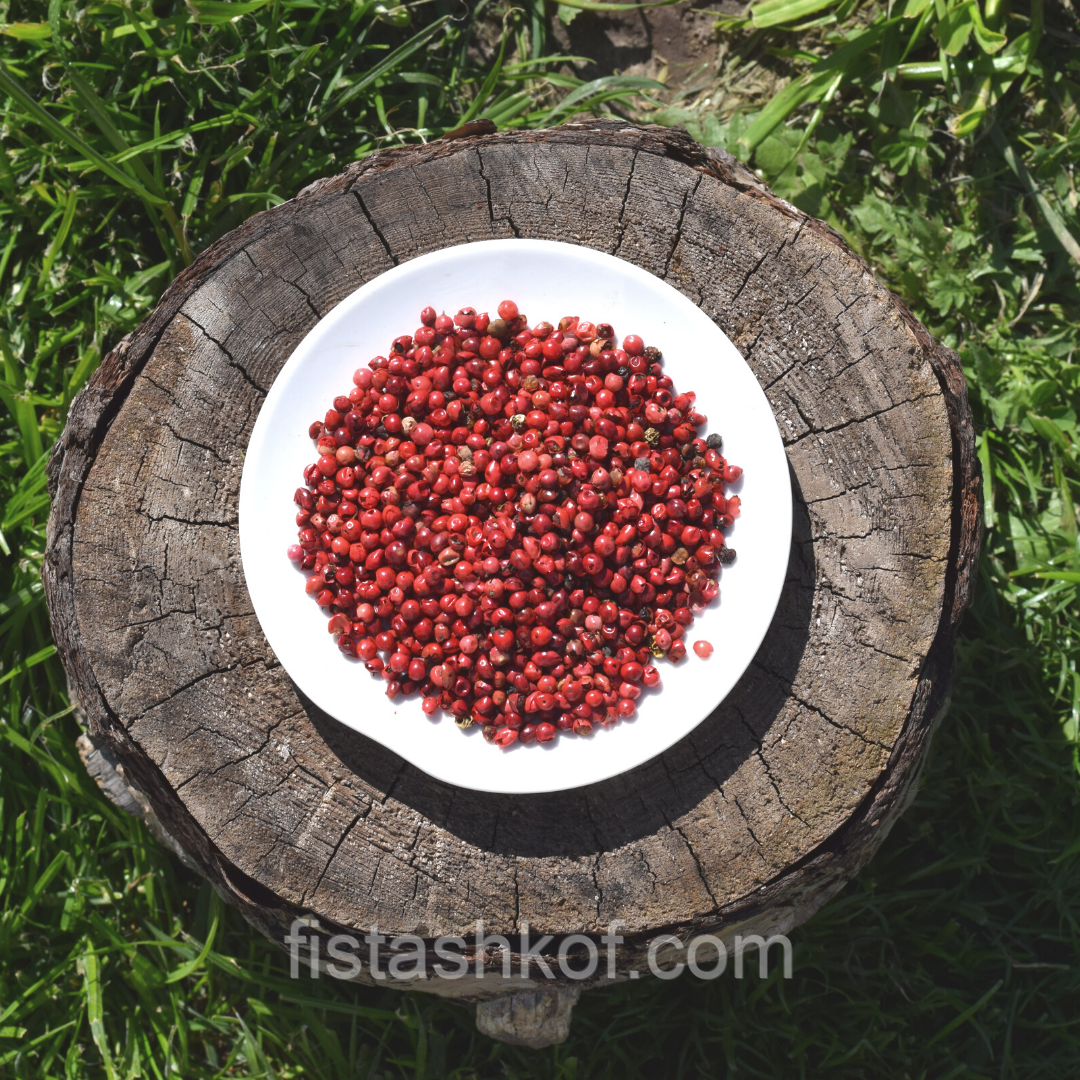 Перець горошком рожевий