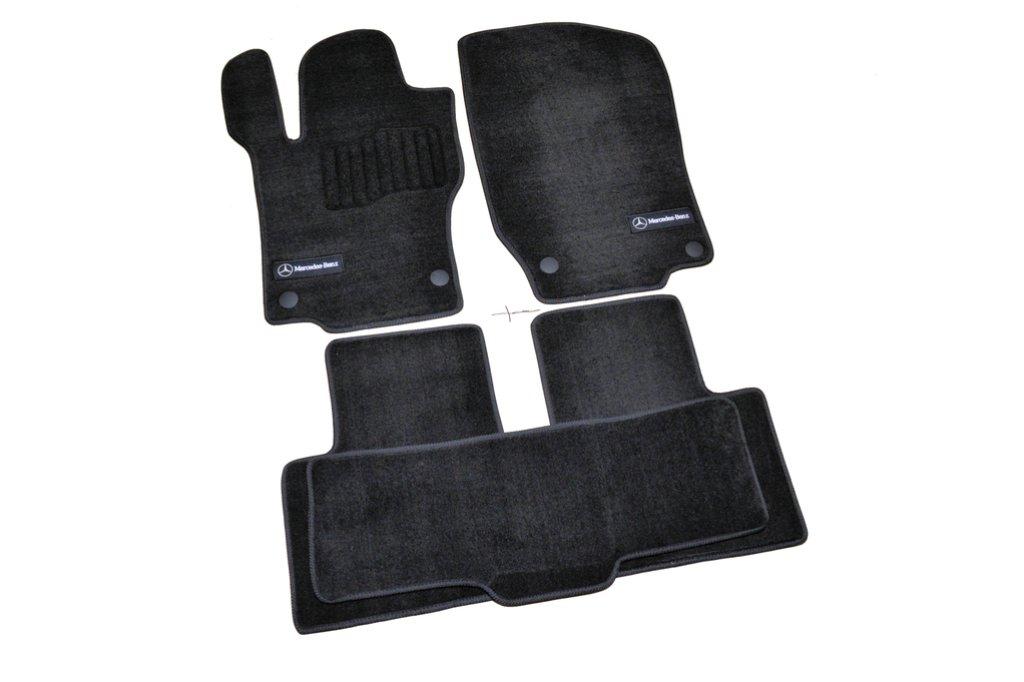 Велюрові килимки в салон Mercedes GL/ML164 (2006-2012) Premium, фото 1