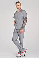 Медицинский костюм Мадрид Светло-серый