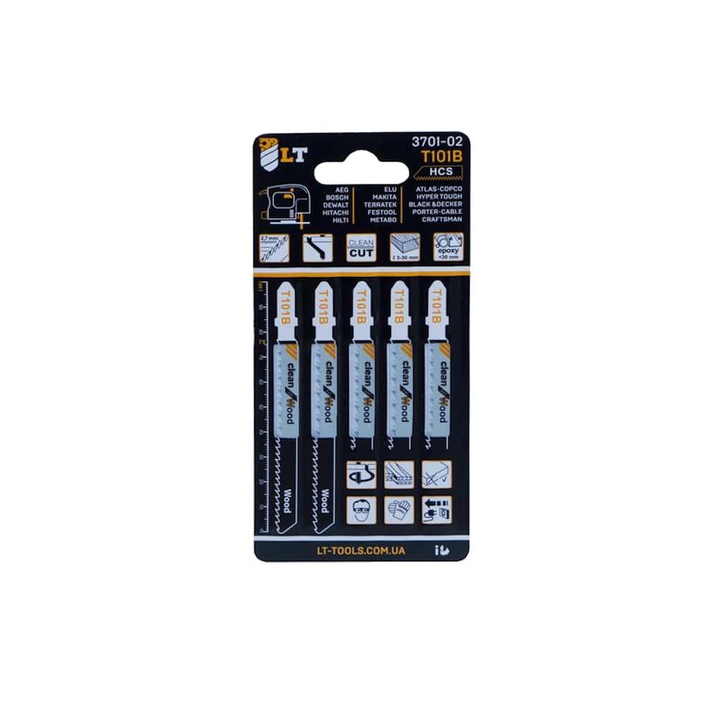 Пилки для лобзика LT-T101B 5 шт. (3701-02)