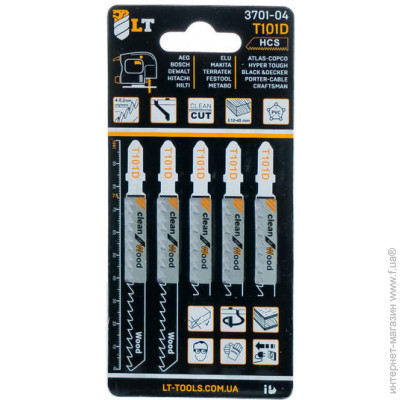Пилки для лобзика LT-T101D 5 шт. (3701-04)