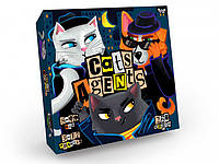 Детская развлекательная настольная игра Danko Toys CATS AGENTS, G-CA-01-01U