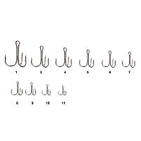 Гачок трійник №9 - (30шт) Kalipso