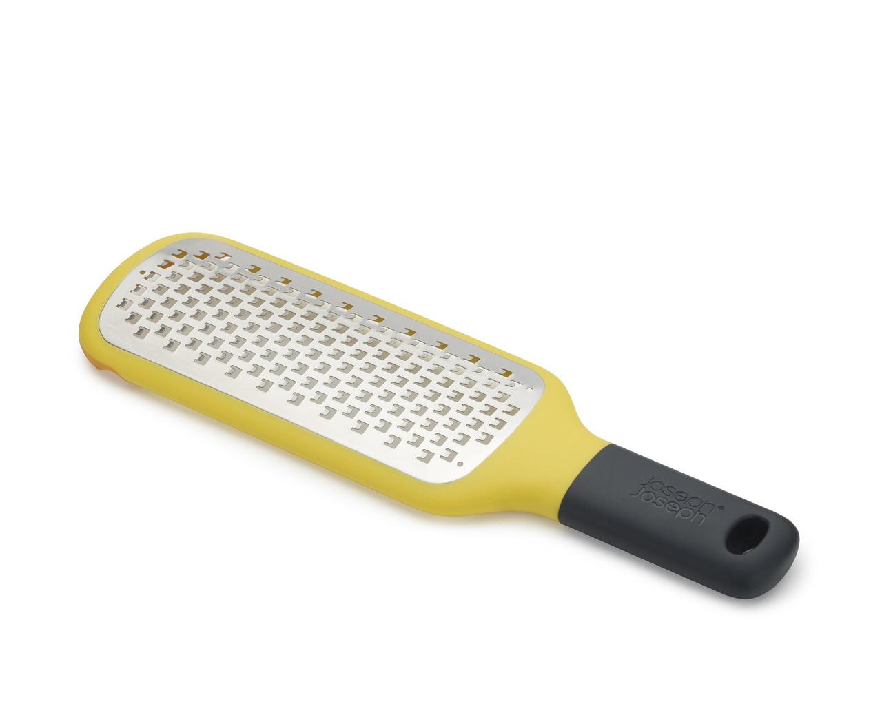 Терка Joseph Joseph GripGrater Coarse Paddle Grater з виїмкою для миски жовта 20169
