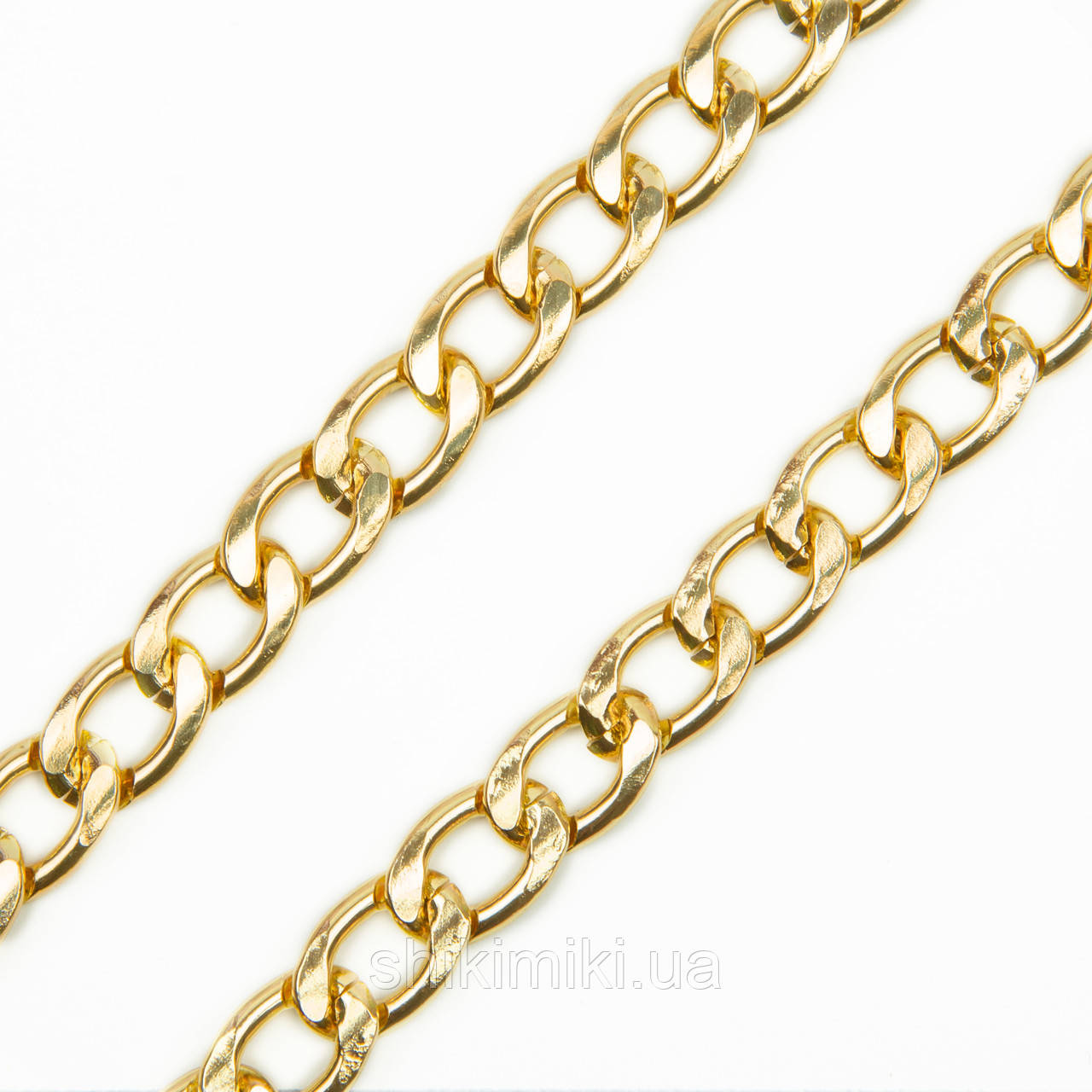 Ланцюжок VIP для сумки Z17-3 середній металевий, колір золото, фото 1