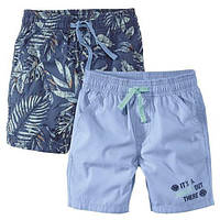 Комплект шортів на хлопчика, зріст 86/92, колір синій, блакитний