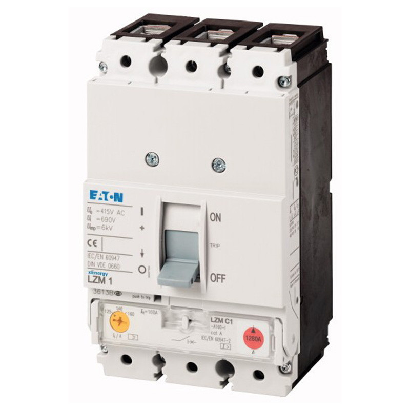 Автоматичний вимикач Eaton 125А LZMC1-A125-I 36 кА (111896)